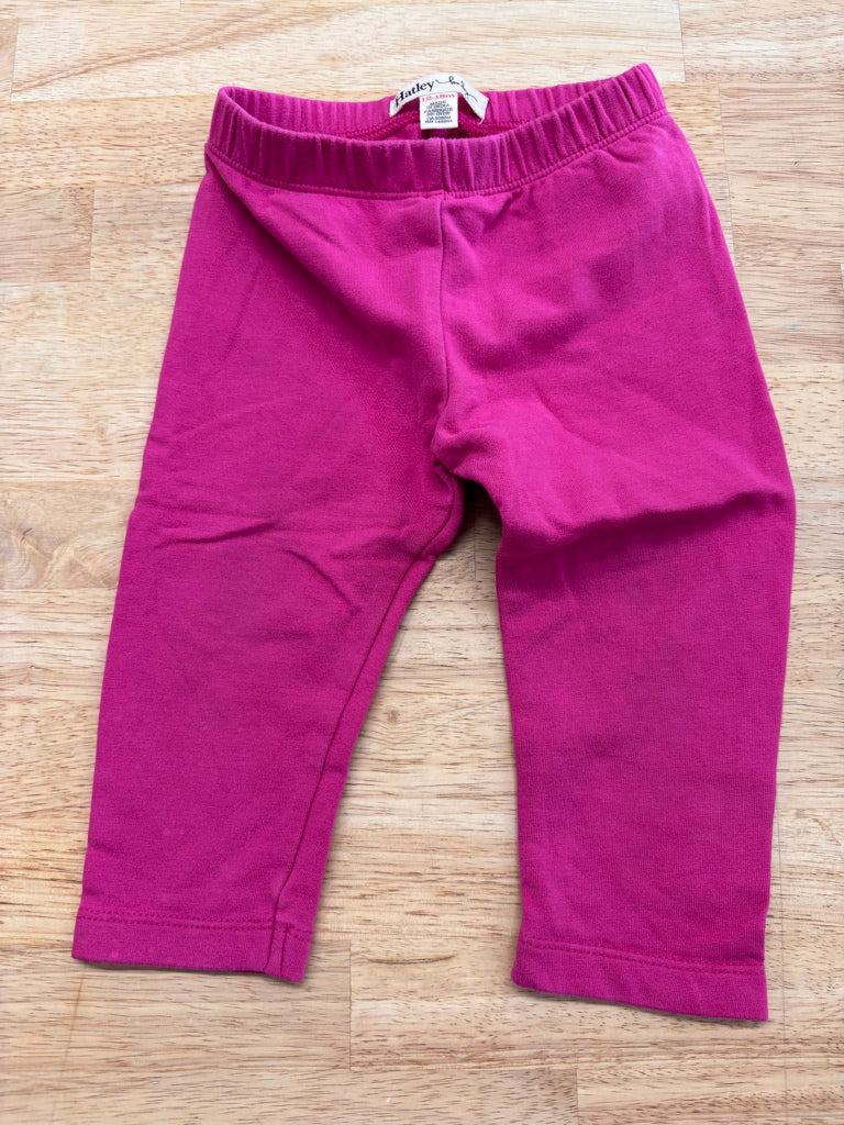 Hatley Fuscia Leggings – Size 12-18M