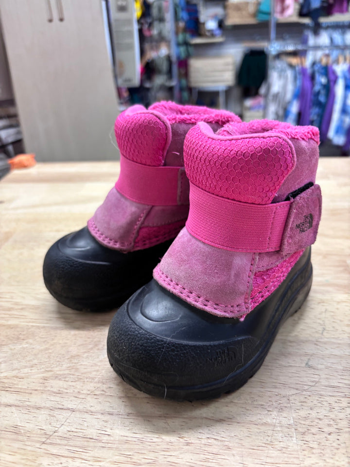 The North Face Size 6 Pink Ankle Galosh Boots