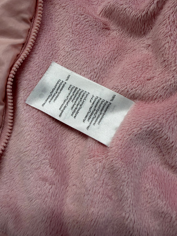 Mayoral Puffer Jacket – 36 Months (98cm) | Pink | Fleece Lined | Zip-Off Hood