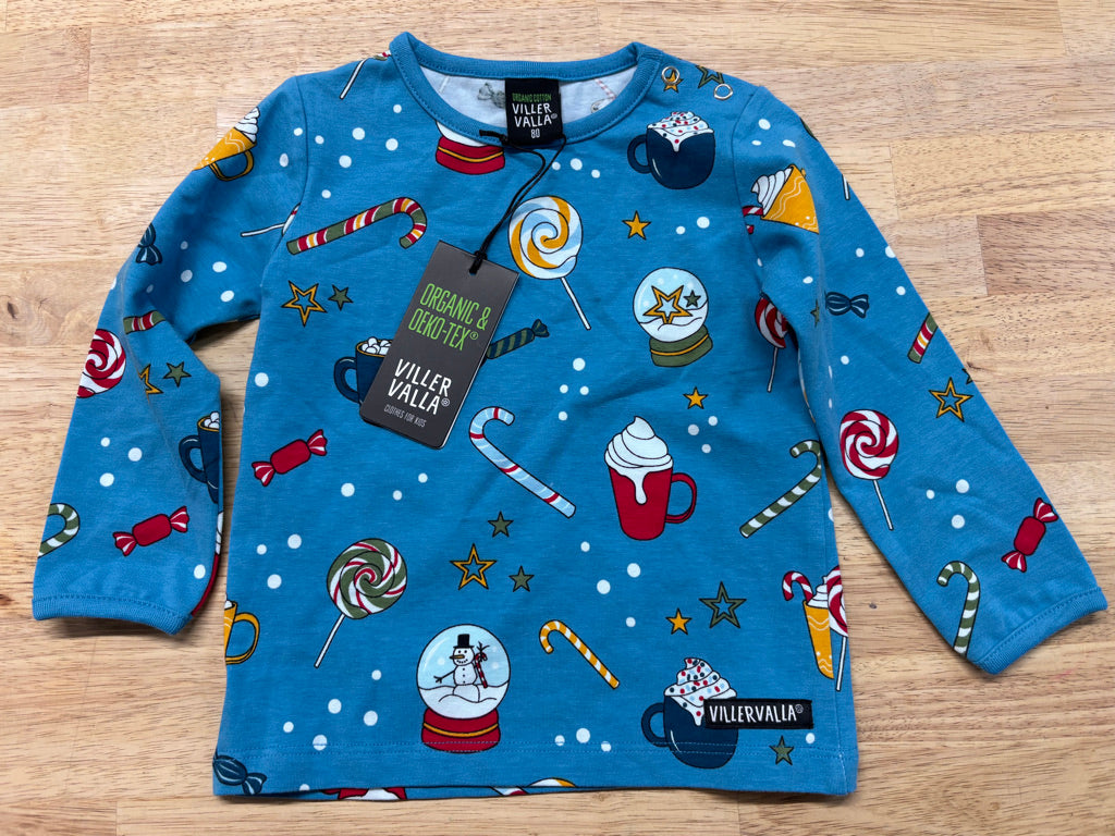 Villervalla 74 (6–9M) Christmas Tee – NWT