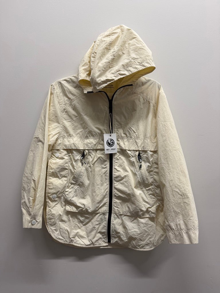 Zara Lightly Lined Windbreaker – 11/12 | Light Cream | Play - Nest and Sprout-Consignment