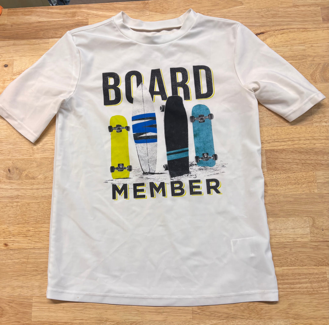 Old Navy Rash Guard – Size 10-12Y White