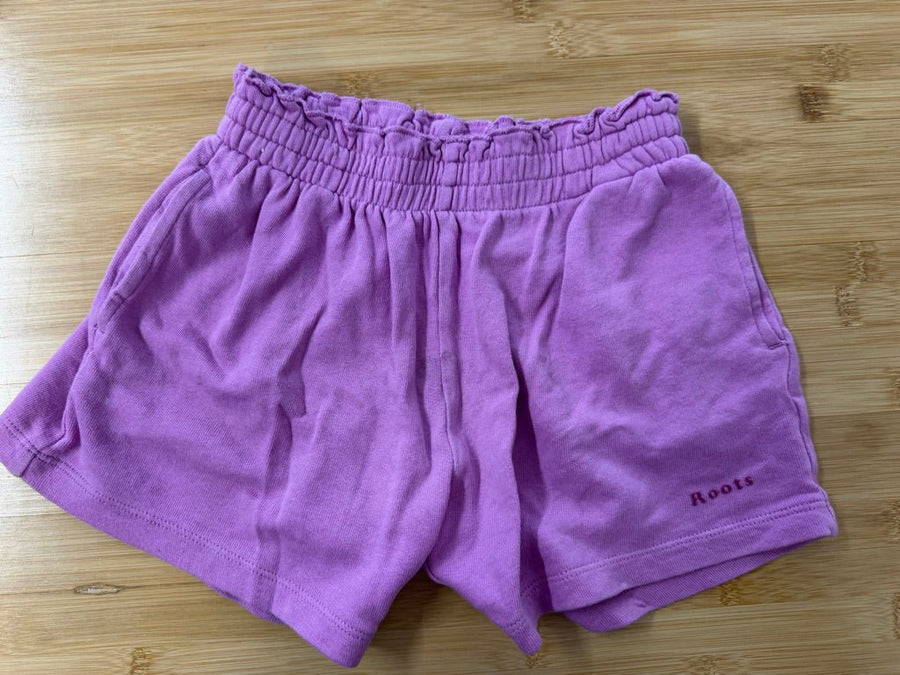 Roots Smocked Shorts – 5 | Light Pink | Play - Nest and Sprout-Consignment