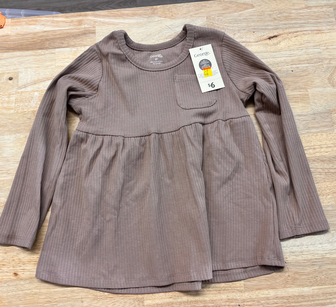 George Ribbed Shirt – 5T NWT