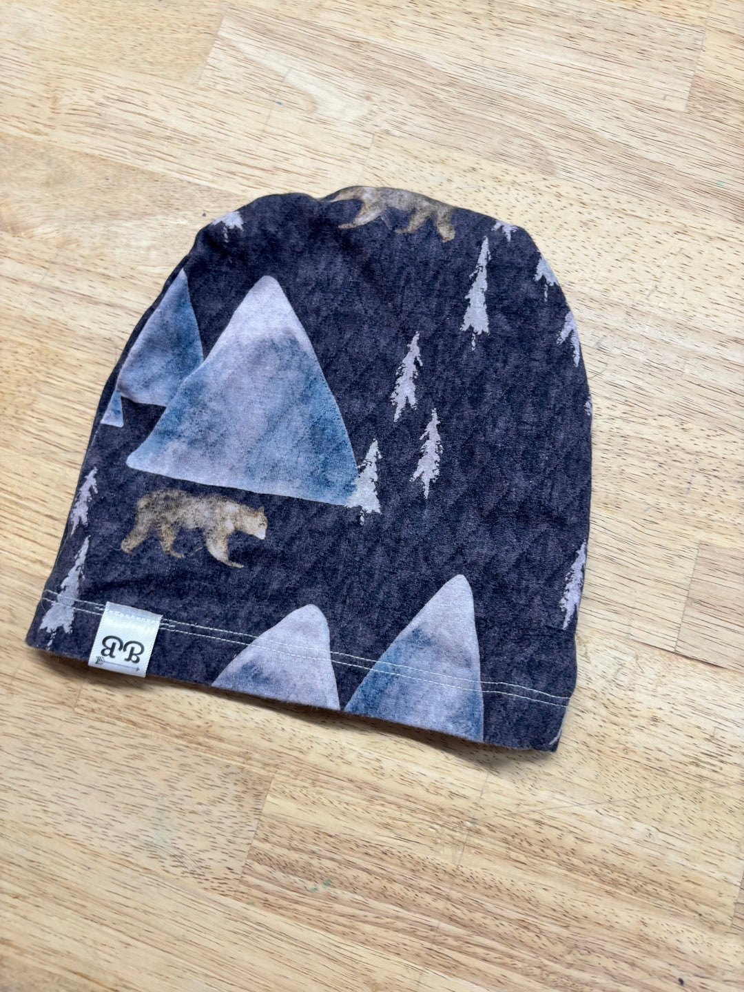 BB Child Mountain Print Toque | Size One Size