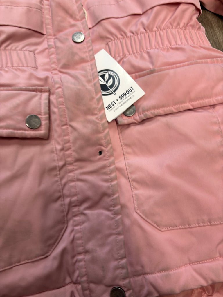 George Winter Jacket – Pink | Size 7–8 - Nest and Sprout-Consignment