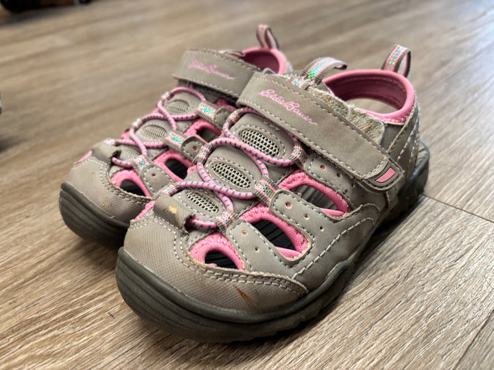 Eddie Bauer Grey Pink Closed-Toe Sandals | Size 12