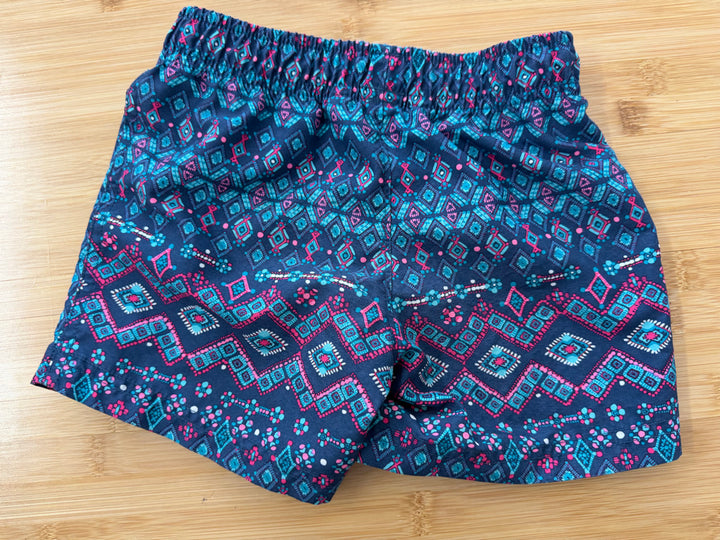 The North Face Outdoor Swim Shorts – 3T | Blue & Pink Geometric