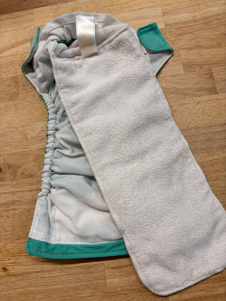 Bambino Mio All-in-One Diaper – Turquoise FAIR