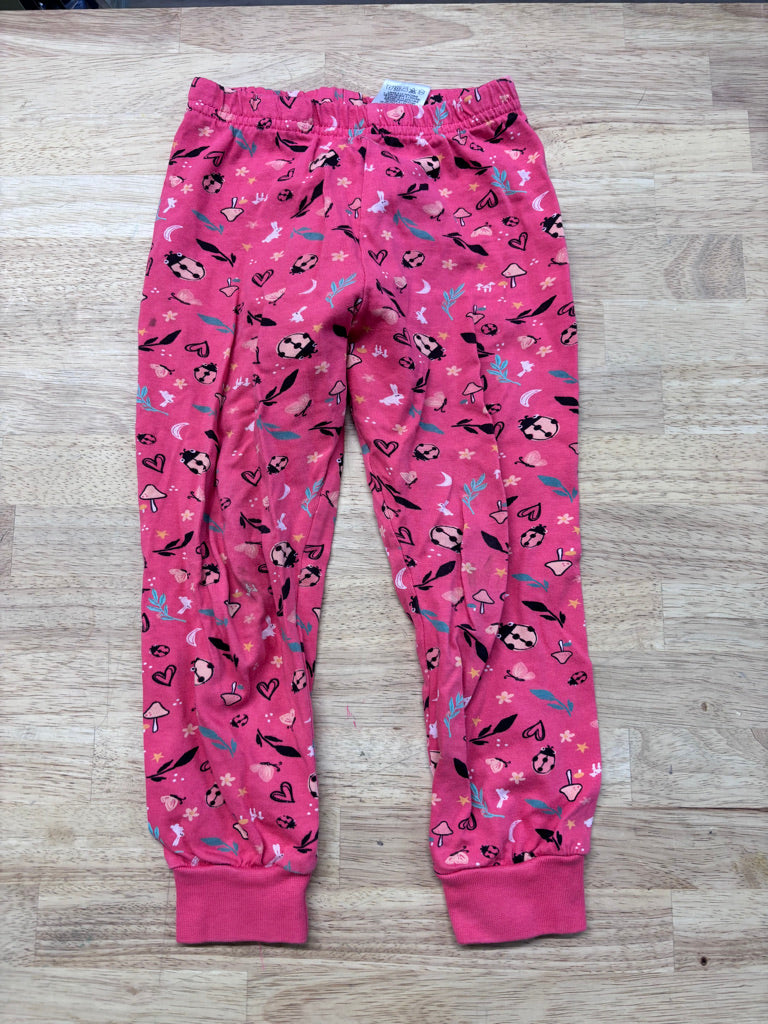 Pink Ladybug Pants – 2Y
