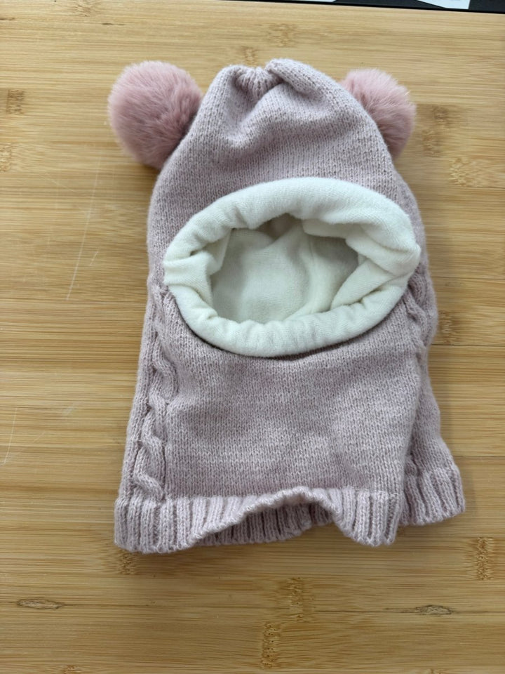 Toddler Balaclava – 6-24 Months (Estimated) | Pink | Fleece Lined
