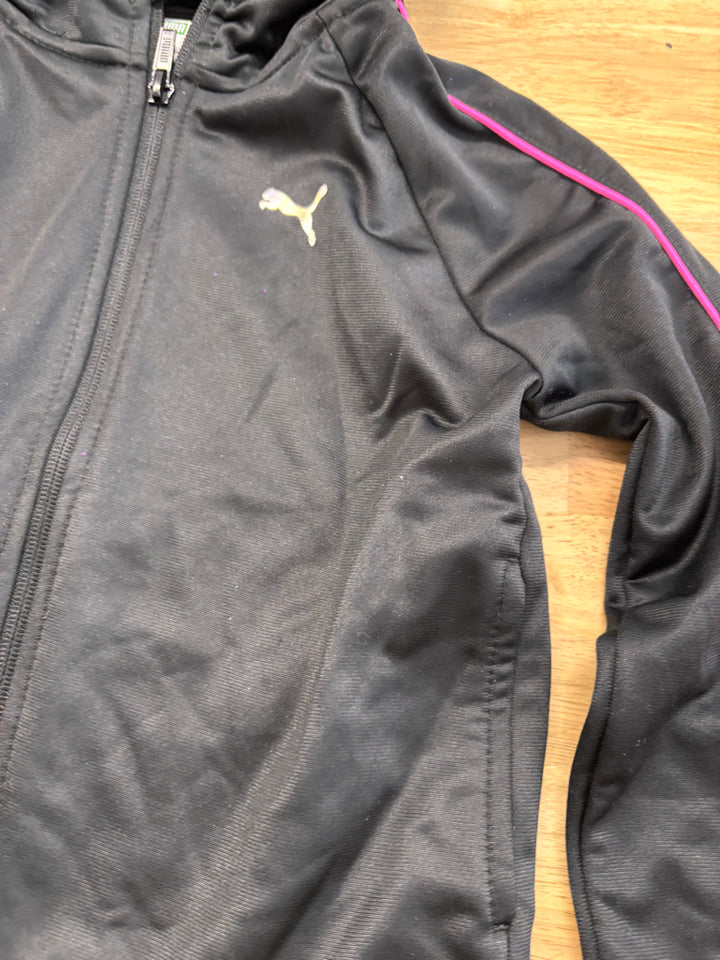 Puma 6 Zip-Up Hoodie with Heart Logo ON BACK