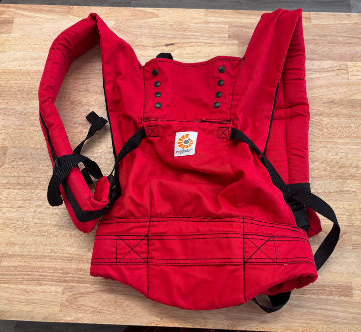Ergo Baby Red Soft Structured Carrier (12–45 lbs)