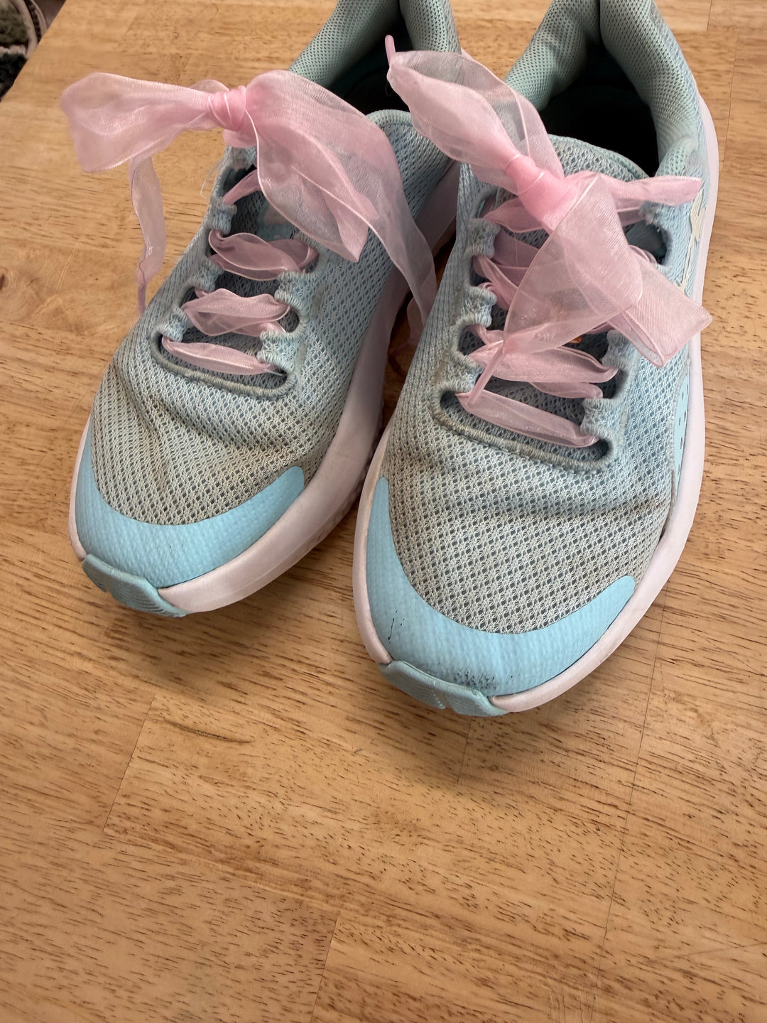 Under Armour Shoes – 3.5 | Blue | Ribbon Lace Added
