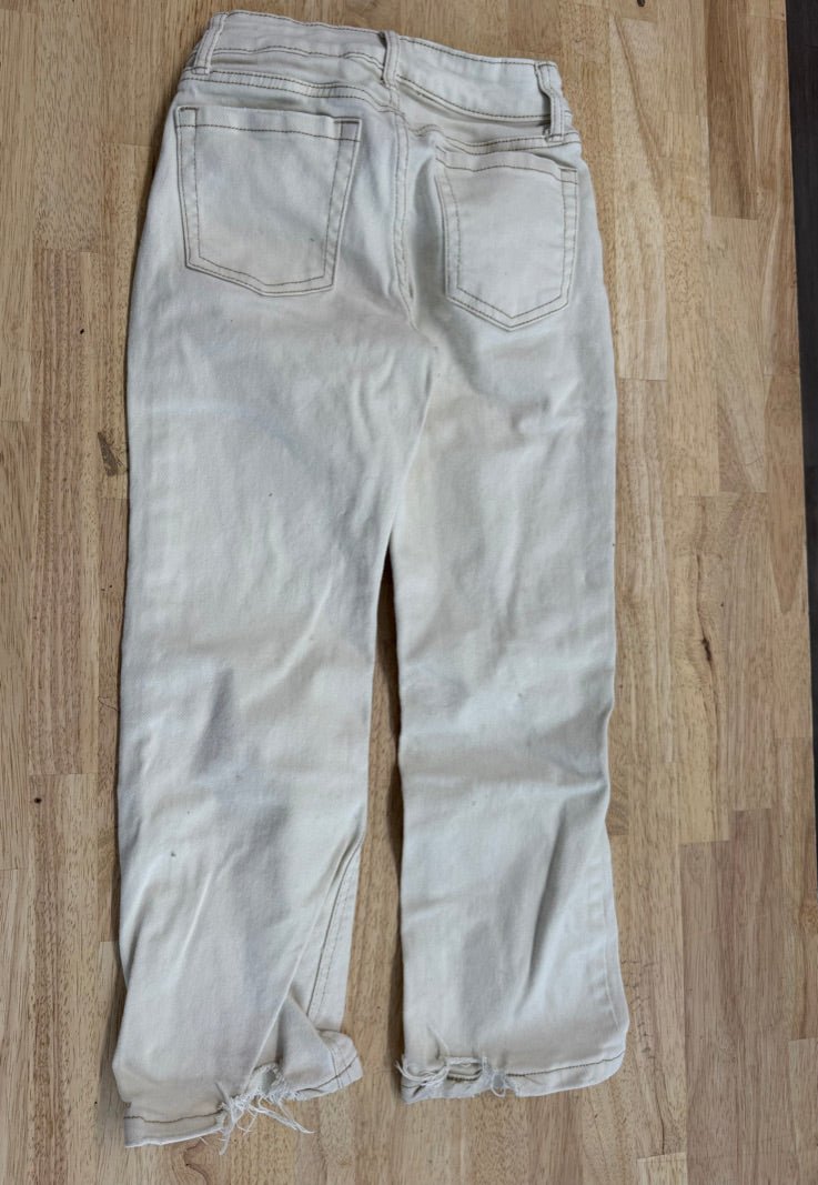 Art Class Cream Jeans – 7 | Play - Nest and Sprout-Consignment
