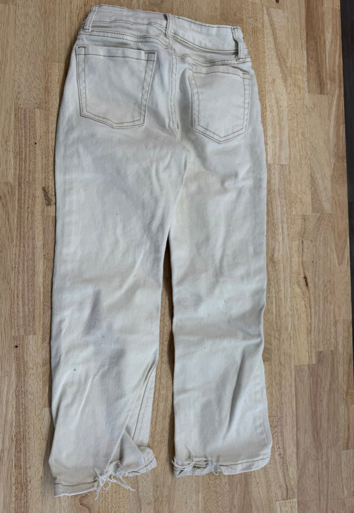 Art Class Cream Jeans – 7 | Play - Nest and Sprout-Consignment