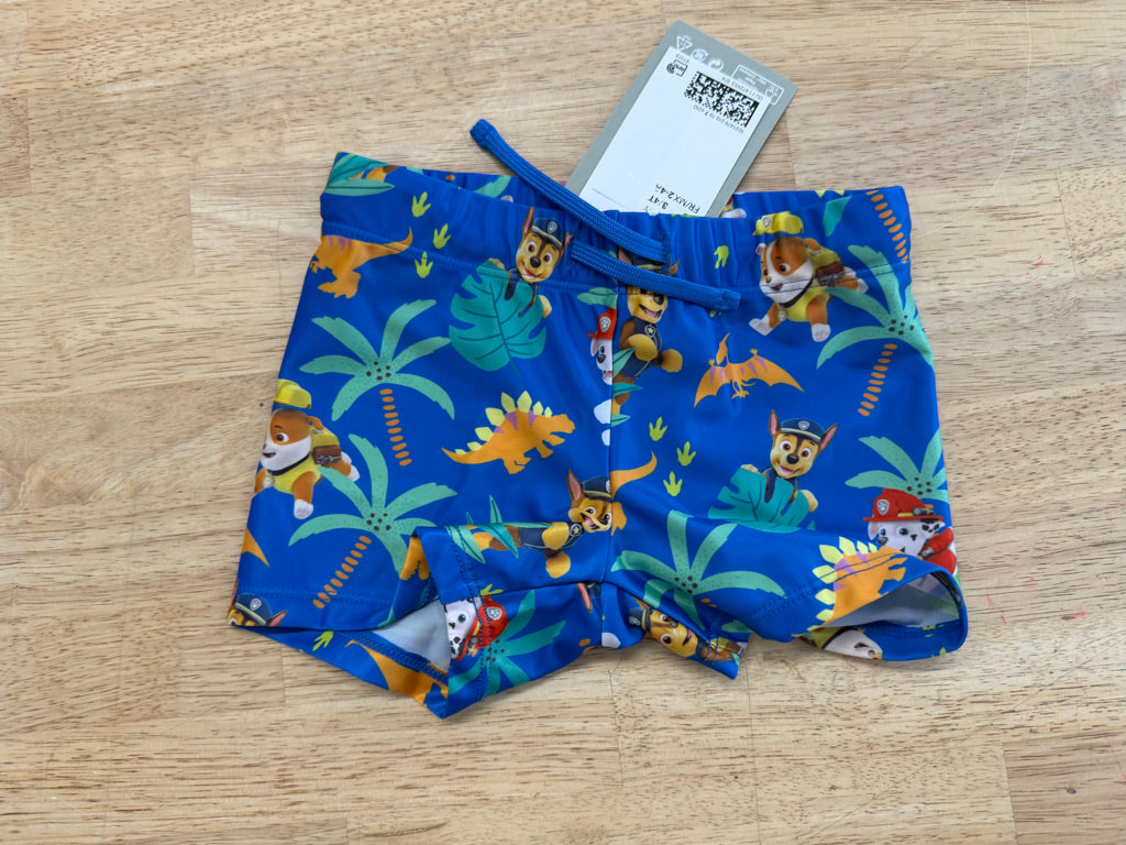 H&M Paw Patrol Swim Trunks New With Tags | Size 2–4Y
