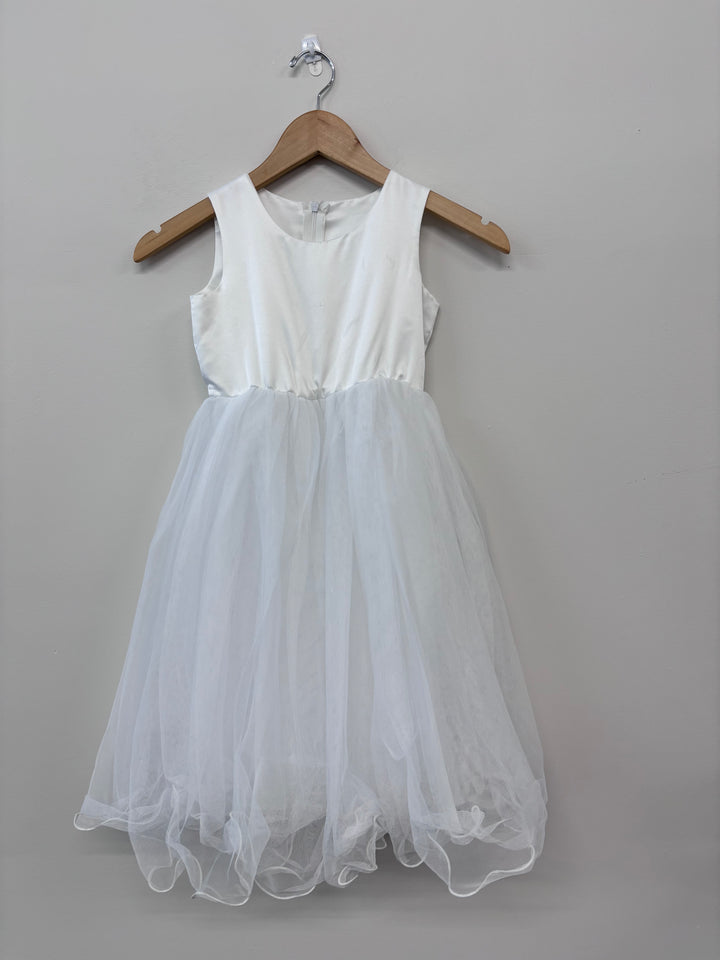 White Tulle Dress, Estimated 2-4 Years