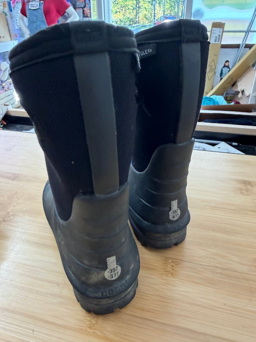 Bogs Neo Classic Black Boot – 11 | -37°C Waterproof | Play - Nest and Sprout-Consignment