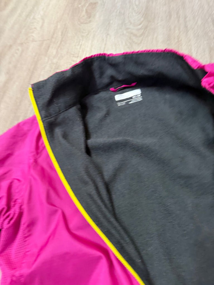 Marmot Lightweight Jacket –Adult XS (10–12Y) | Hot Pink Yellow Zipper - Nest and Sprout - Consignment