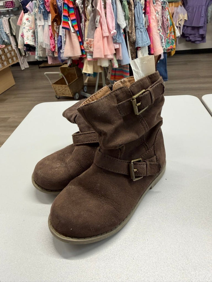 Brown Suede Fashion Boots – 8 - Nest and Sprout - Consignment