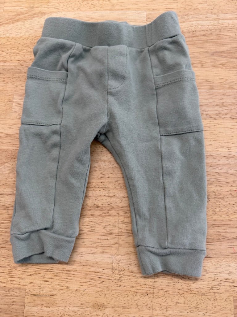 Deux par Deux Joggers – 9M | Sage Green (Play)