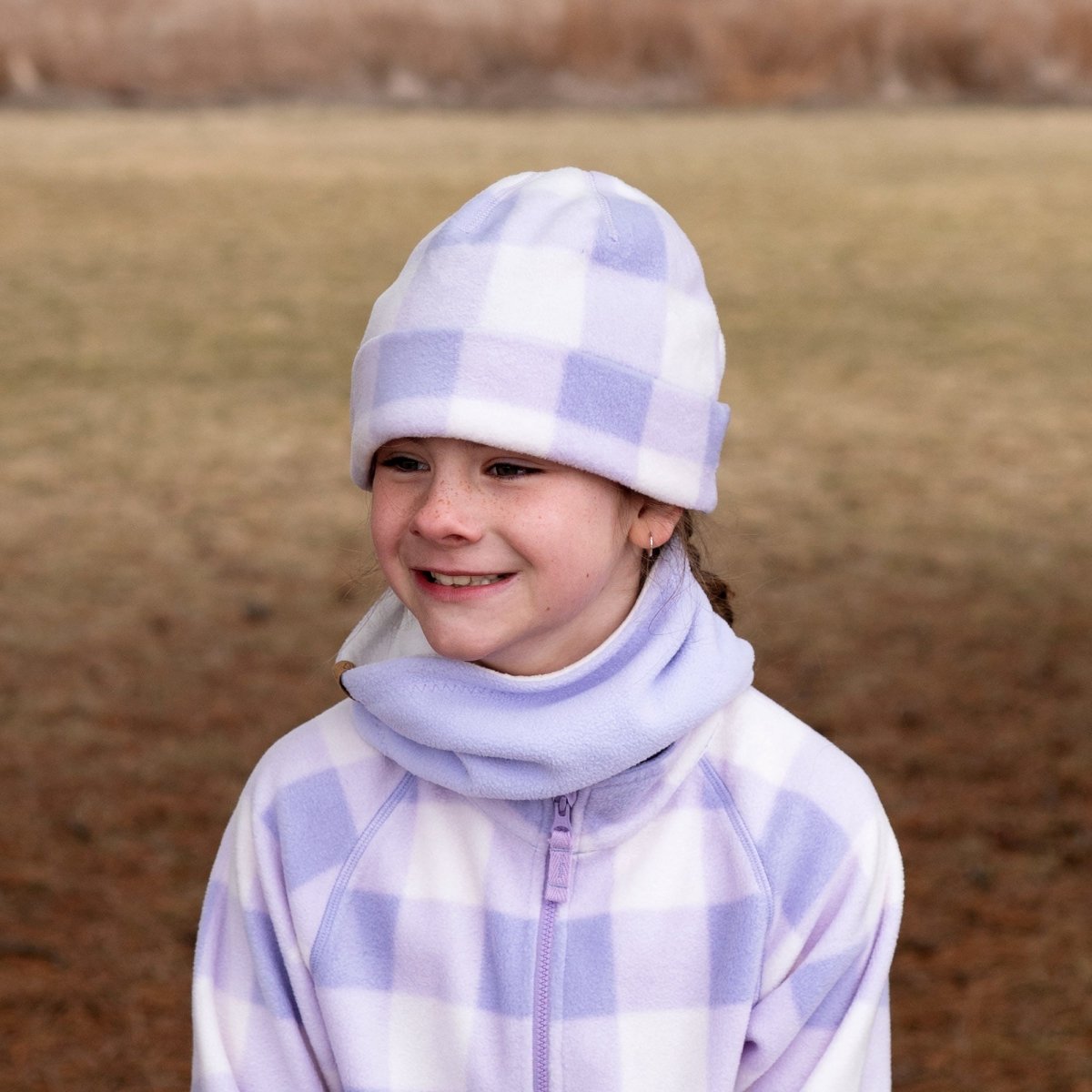 Jan & Jul Fleece Neck Warmer – Lavender - Nest and Sprout-Jan & Jul