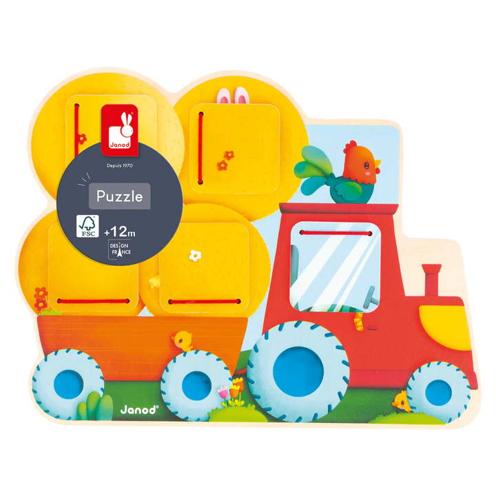 Janod Seek & Find Tractor