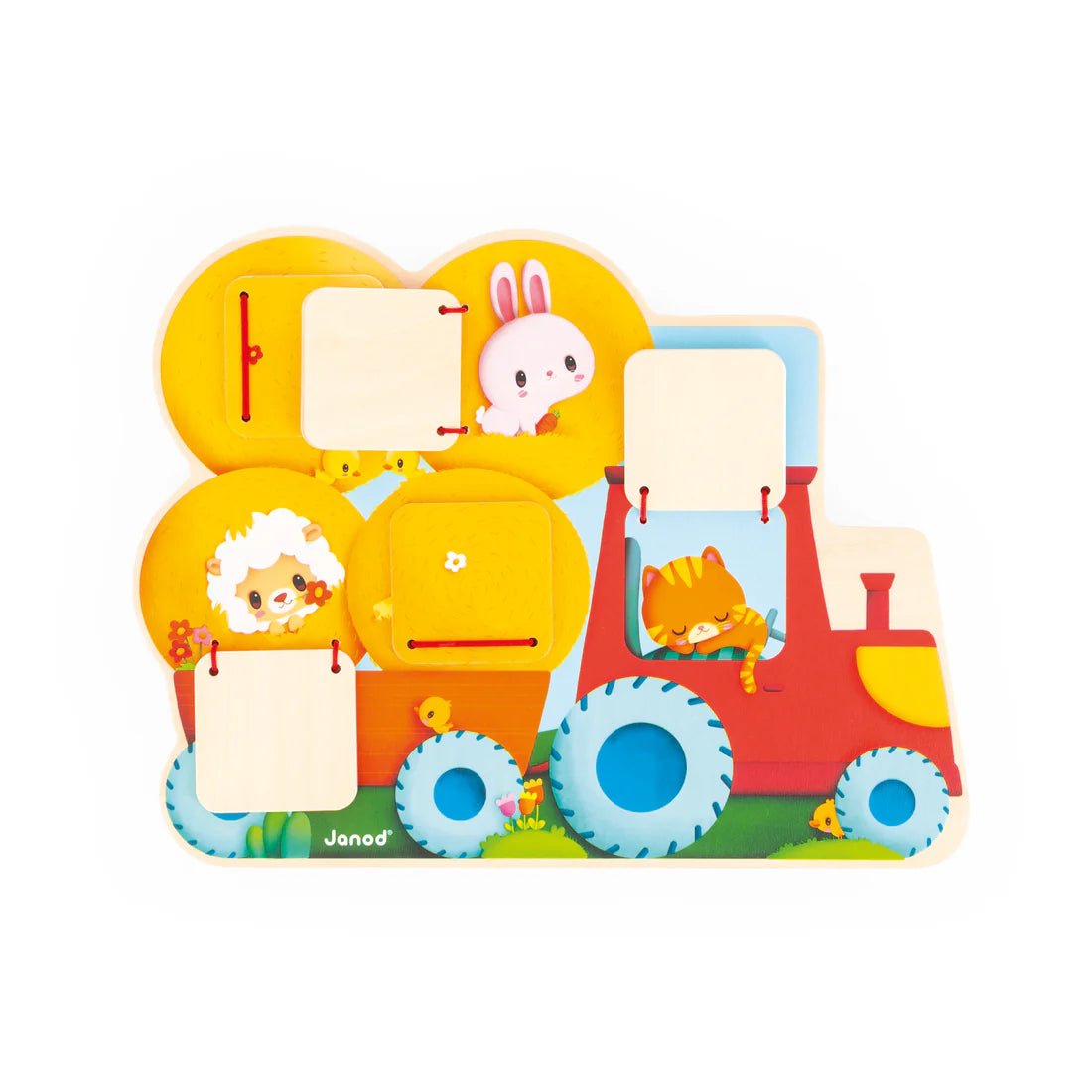Janod Seek & Find Tractor - Nest and Sprout - Janod