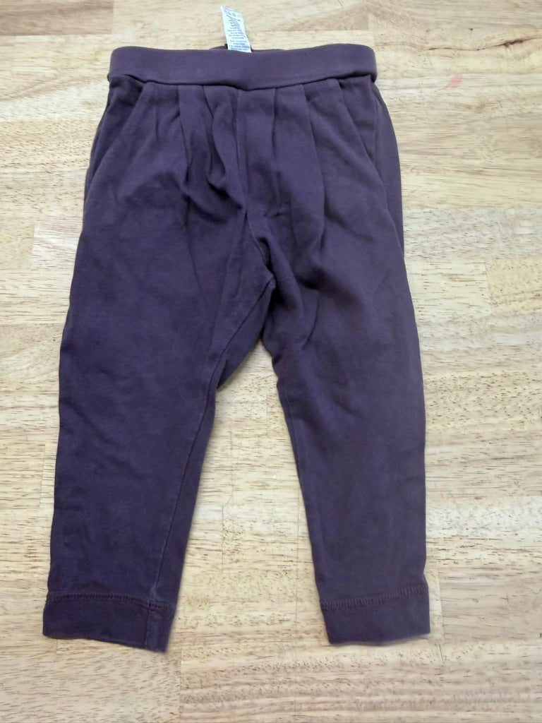 Tea Collection Eggplant Purple Loose-Fit Pant – 2 - Nest and Sprout-Consignment