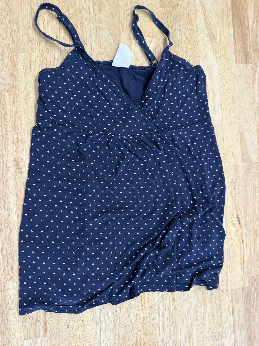 Gap Maternity Camisole Tank Top – M | Navy White Hearts | Play