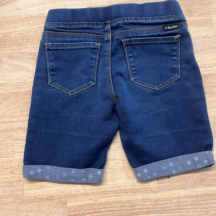 Tractor Denim Shorts – Size 7, Star Hem