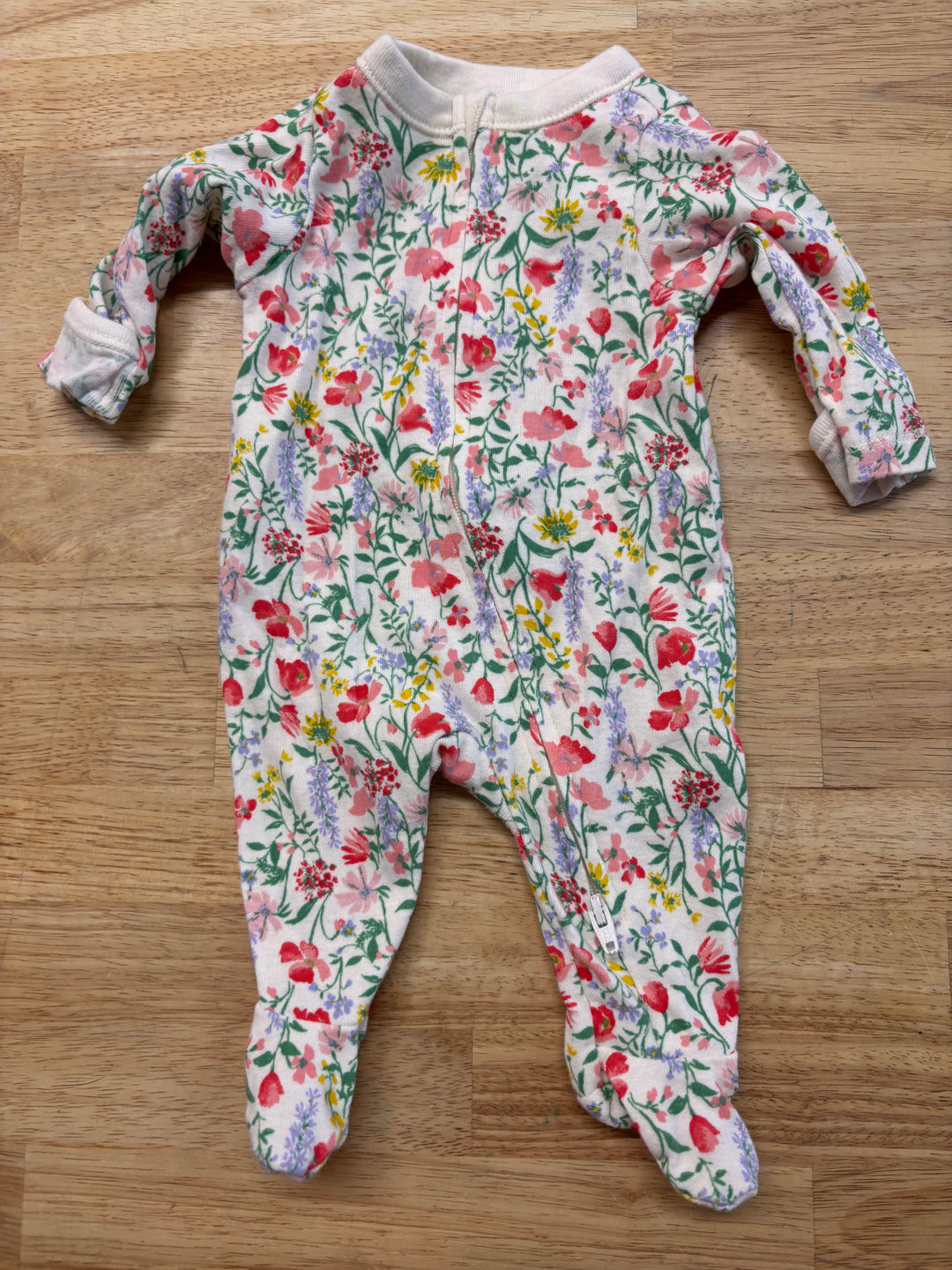 Old Navy Floral Sleeper Newborn