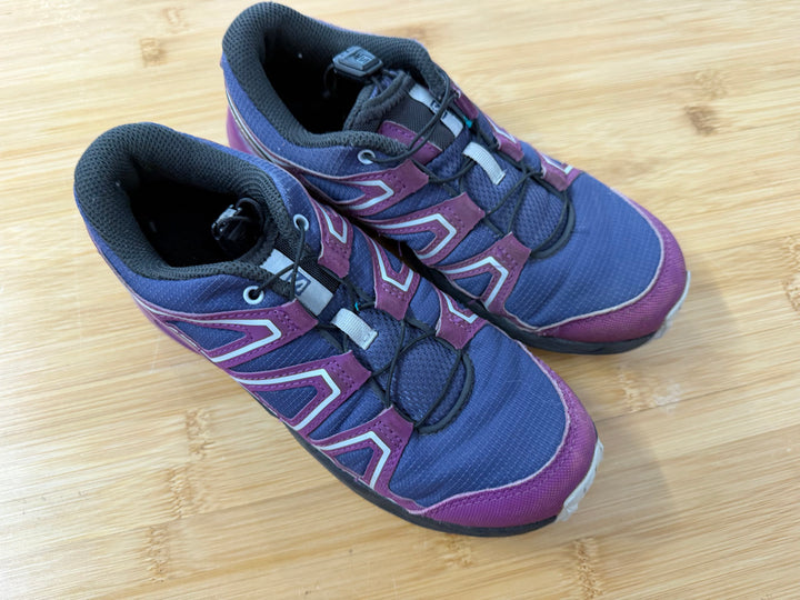 Salomon Speedcross Runner – Junior 3 (EU 35) | Purple & Navy