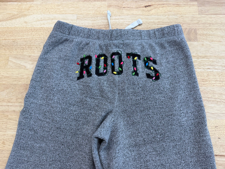 Roots Christmas Lights Holiday Pant – 14 | Heathered Grey | Holiday