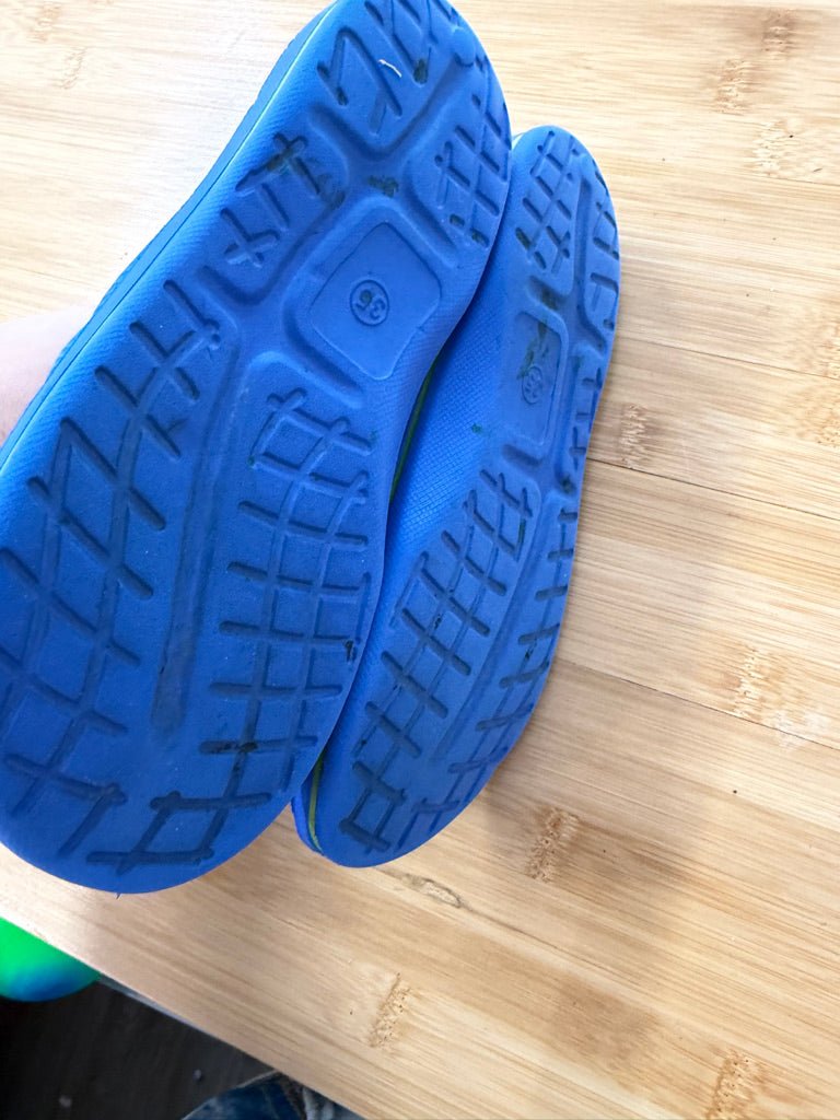 Kauai Slides – EU35 | Royal Blue - Nest and Sprout-Consignment