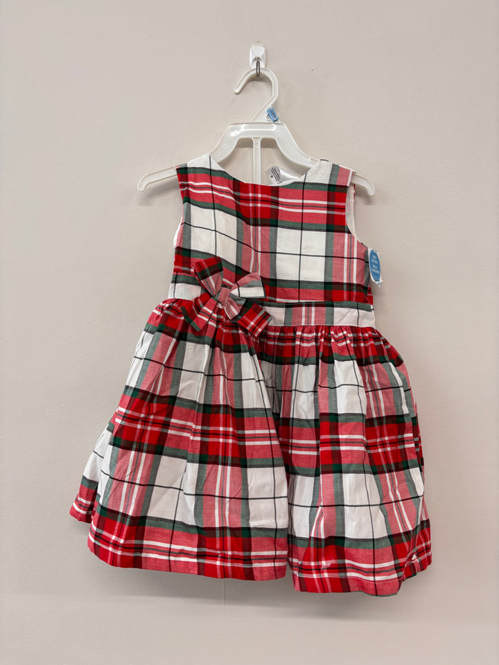 Carters 24M Christmas Plaid Dress NWT