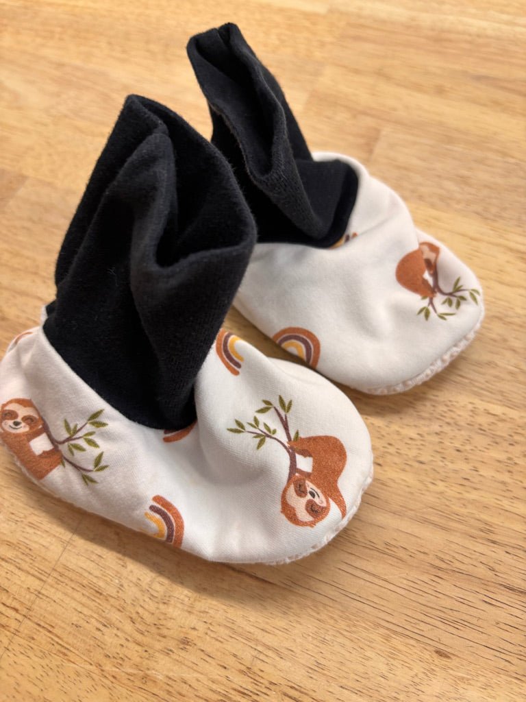 Sock - Style Booties with Grippy Soles - Nest and Sprout - Consignment