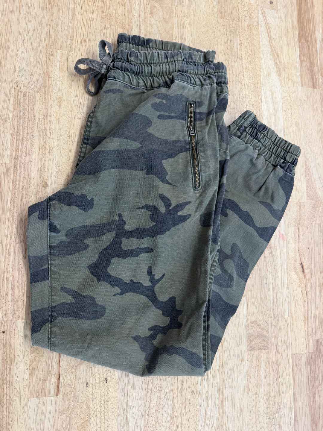 TNA Elastic Drawstring Pants – Adult Small | Camo