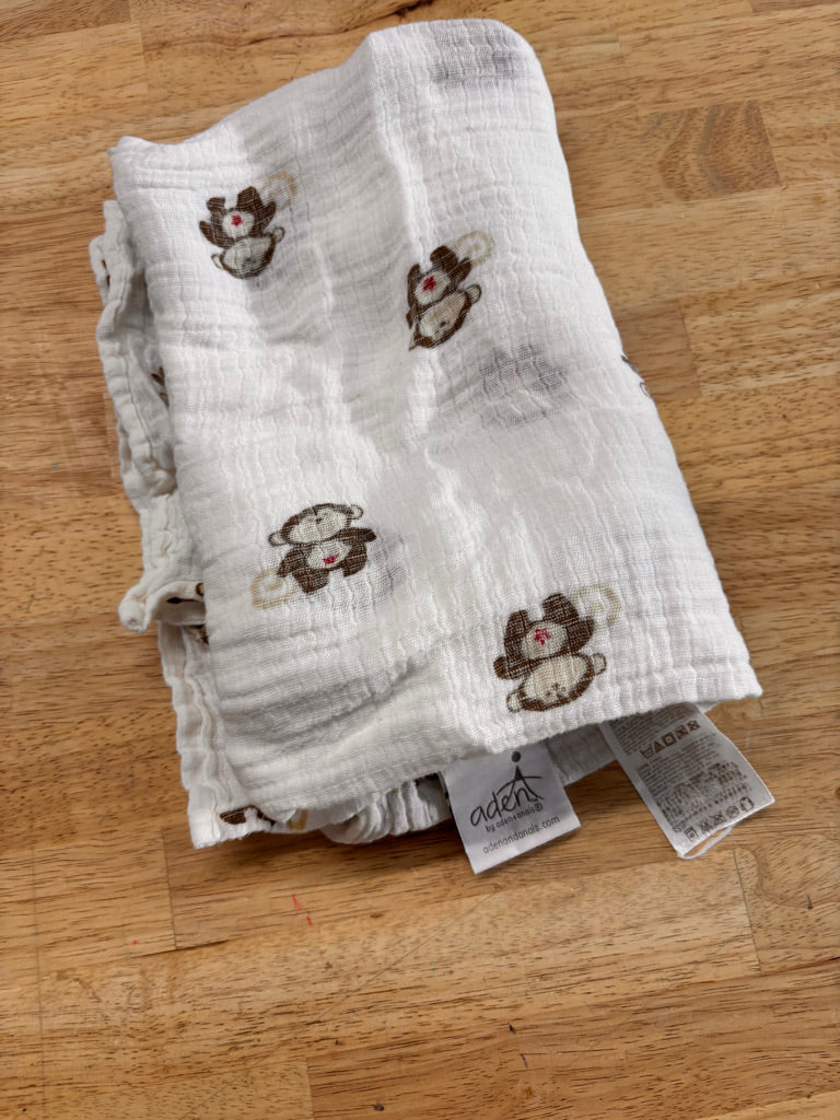 Aden + Anais Muslin Blanket – Monkey Print