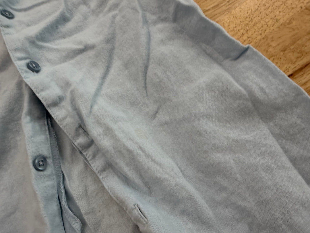 west 49 Button-Up Linen Shirt – Youth M (10/12) | Blu