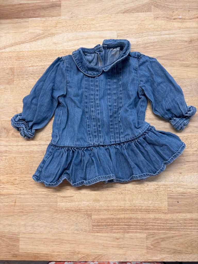 Ralph Lauren Denim Dress – Size 6M - Nest and Sprout - Consignment