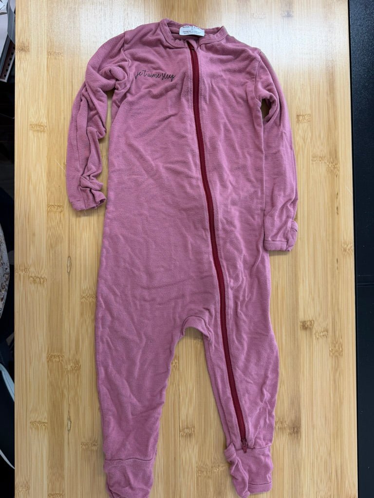 Bambi & Birdie Sleeper – 2T | Dusty Burgundy | Play - Nest and Sprout - Consignment