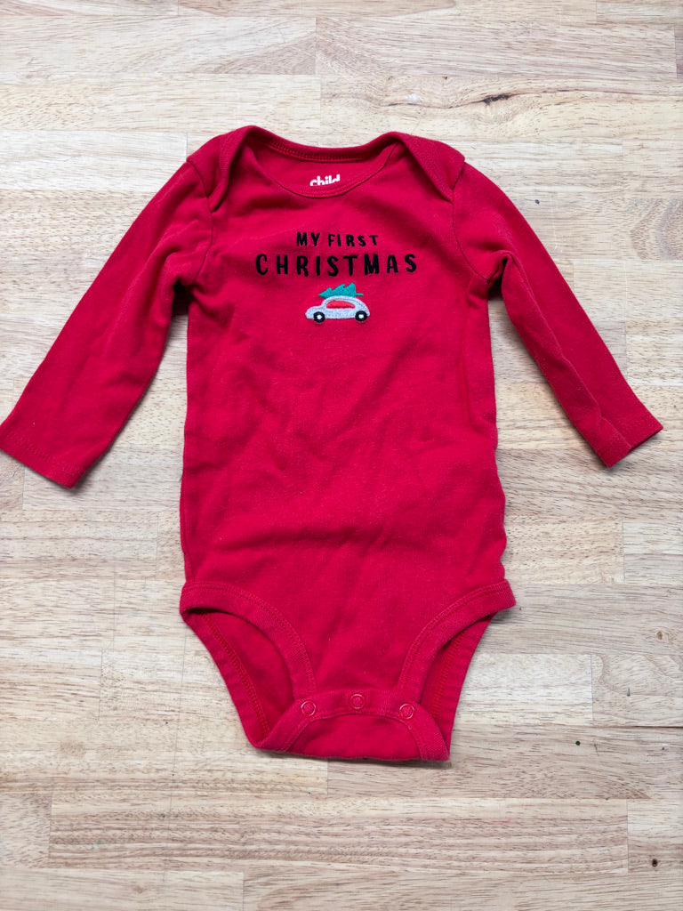 Child of Mine 3–6M Christmas Bodysuit