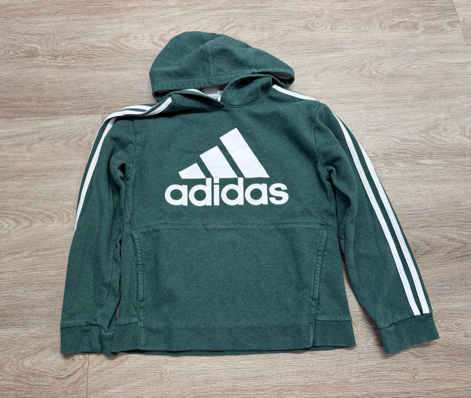 Adidas Sweatshirt – 14/16 | Forest Green White Logo