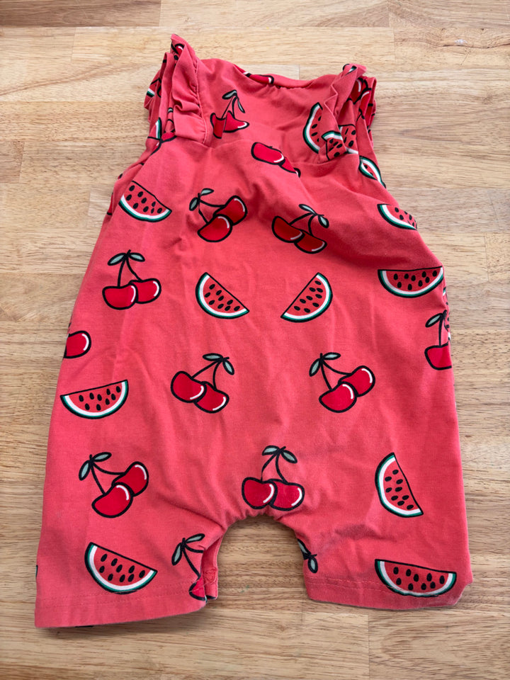 Deux Par Deux Summer Fruit Romper – Size 6 Months play