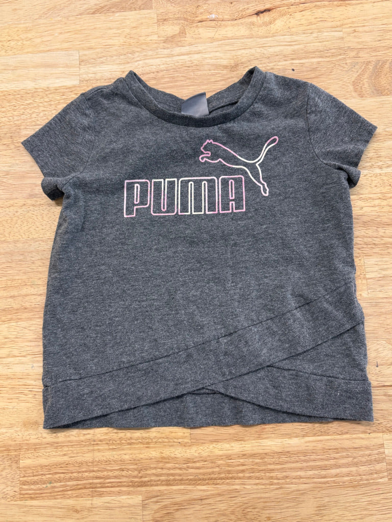 Puma T-Shirt – Size 3 (Light Grey)