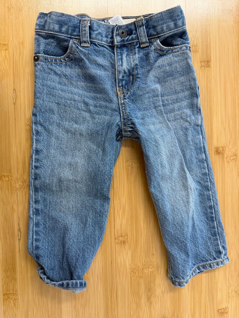 OshKosh Classic Jeans – 18M | Light Wash - Nest and Sprout-Consignment