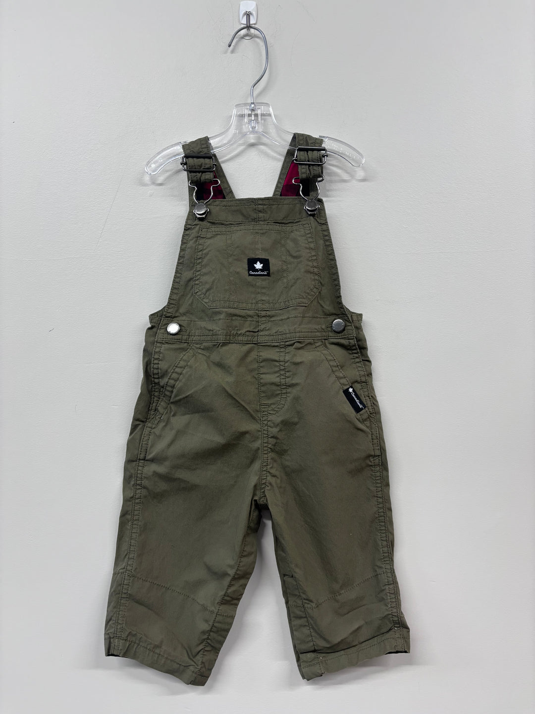 Canadiana Overalls - 12-18 Months