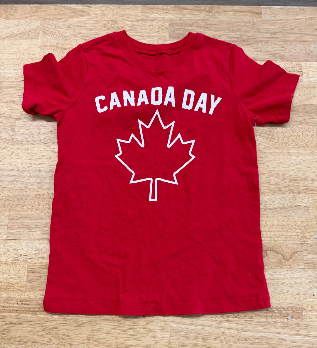 Carter's Canada Day T-Shirt – 7 | Red Graphic | Holiday